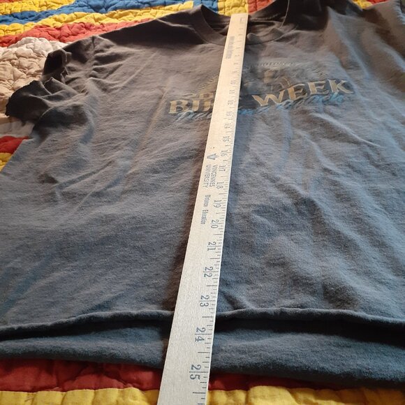 2016 Bikeweek T-Shirt Size Large (L) Cropped - Picture 7 of 7